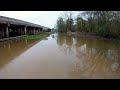 Fishing A Flooded River For Catfish