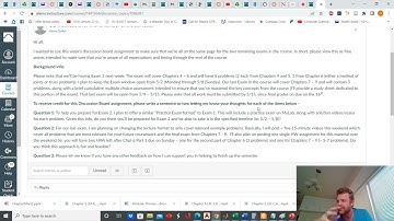 ENGR 2301 Week 6 Summary Video
