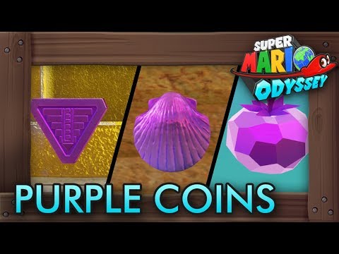 Vidéo: Emplacements De Super Mario Odyssey Purple Coin - Comment Trouver Des Pièces Régionales Dans Chaque Zone