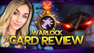( HEARRTHSTONE ) Warlock Card Review - Rise of Shadows