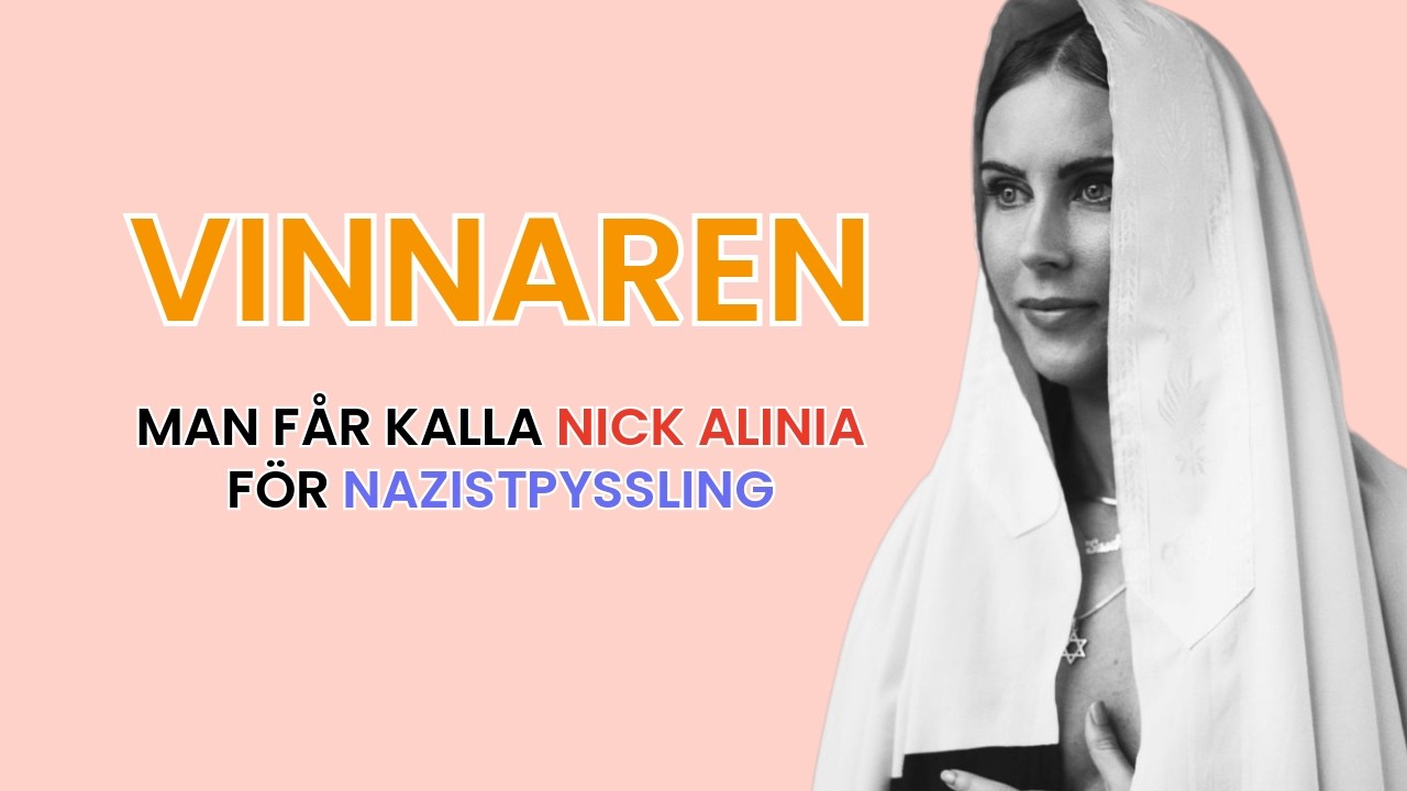 NICK ALINIA FÖRLORADE I STOCKHOLMS TINGSRÄTT - JAG LÄSER DOMEN