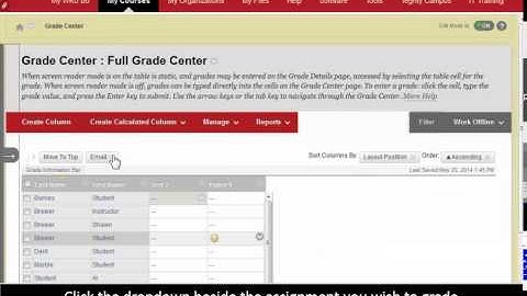 Grading And Returning Assignment Files