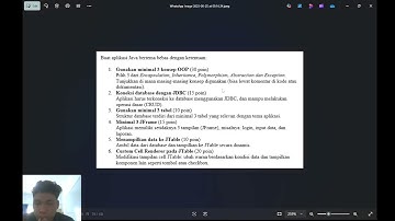 TUGAS AKHIR MATKUL PEMROGRAMAN BERORIENTASI OBJEK | Membuat Aplikasi Inventaris Barang