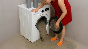 60-Year-Old Plumber's Amazing Inventions! free recycling ideas from old washing machines and cement