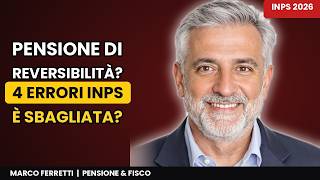 Pensione di Reversibilità i 4 Errori che l'INPS Fa Più Spesso-La Tua Potrebbe Essere Sbagliata(2026)