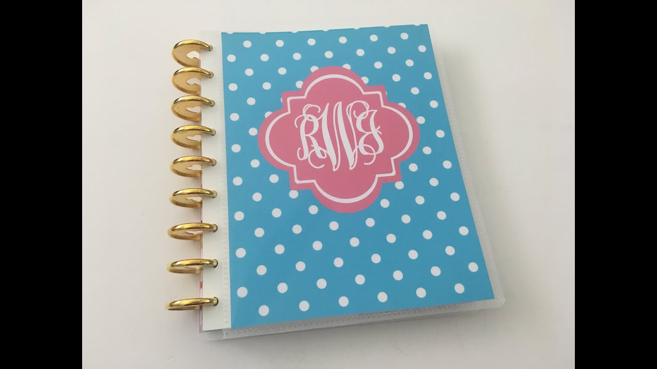 How to make your own DIY Discbound Bullet Journal, Notebook or Planner
