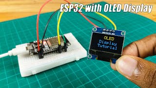 How to Use OLED Displays with ESP32 Boards | ESP32 with OLED display