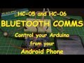 #36 Control your Arduino from your phone - HC06 Bluetooth module