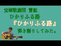 【お前が歌うんかい3】『ひかりふる路』〜ひかりふる路より〜宝塚歌劇団雪組。宝塚の曲を弾き語り。