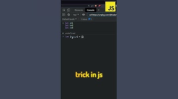 ترفند خفن تعریف متغییر در جاوااسکریپت #shorts #css #html #javascript