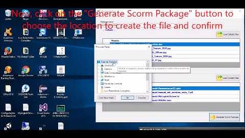 Video 01 Creating Scorm Package with SPackageCreator
