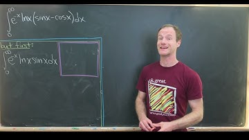 An integral in about 7 minutes