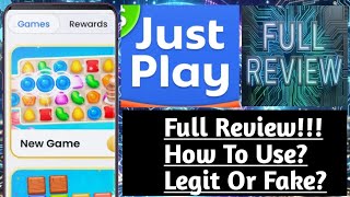 Just Play App Review - How To Use Just Play App