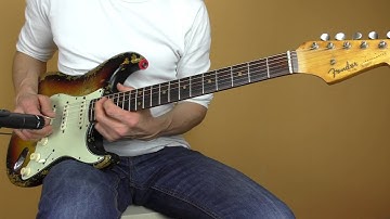 Unplugged acoustified Sound of a vintage 1962 Fender Stratocaster without amp! Many styles. TC LOOP