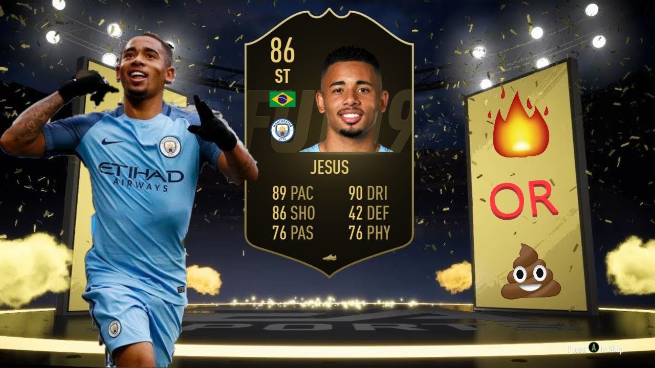 FIFA 19 - 2ND INFORM GABRIEL JESUS PLAYER REVIEW