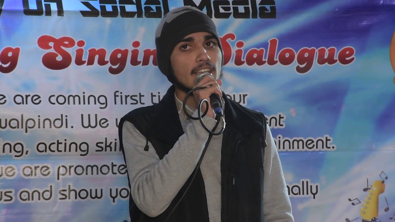 Amazing Pakistani event competition with amazing singing talent.. - YouTube