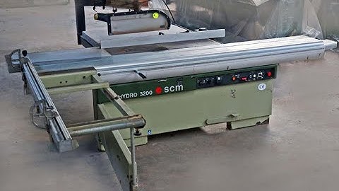 Lot 1 SCM Hydro 3200CE Sliding Table Panel Saw [ 400V/3/50Hz]