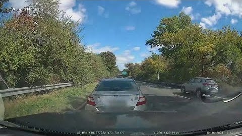 Viral video shows the intentional crash, hear from the woman who took the video