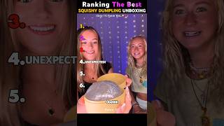 Ranking The Best Squishy Dumpling Unboxing 😭😱
