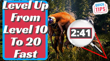 Icarus - How To Level Up From Level 10 To 20 Fast