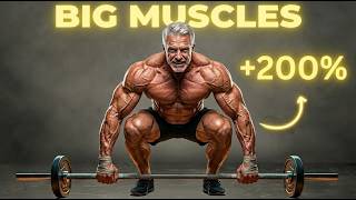 Men Over 60? 7 Light Weight Lifting,Exercises That  Grow Muscles Naturally (No Pills Just Power )!|