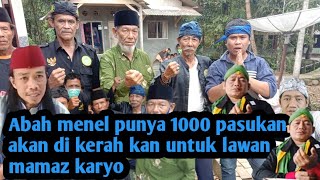 Abah Menel Ternyta Punya 1000 Pasukan