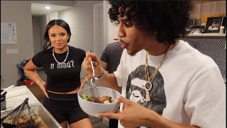 I COOKED FOR JAY CINCO FOR THE FIRST TIME!! ❤️😳 *he said this*