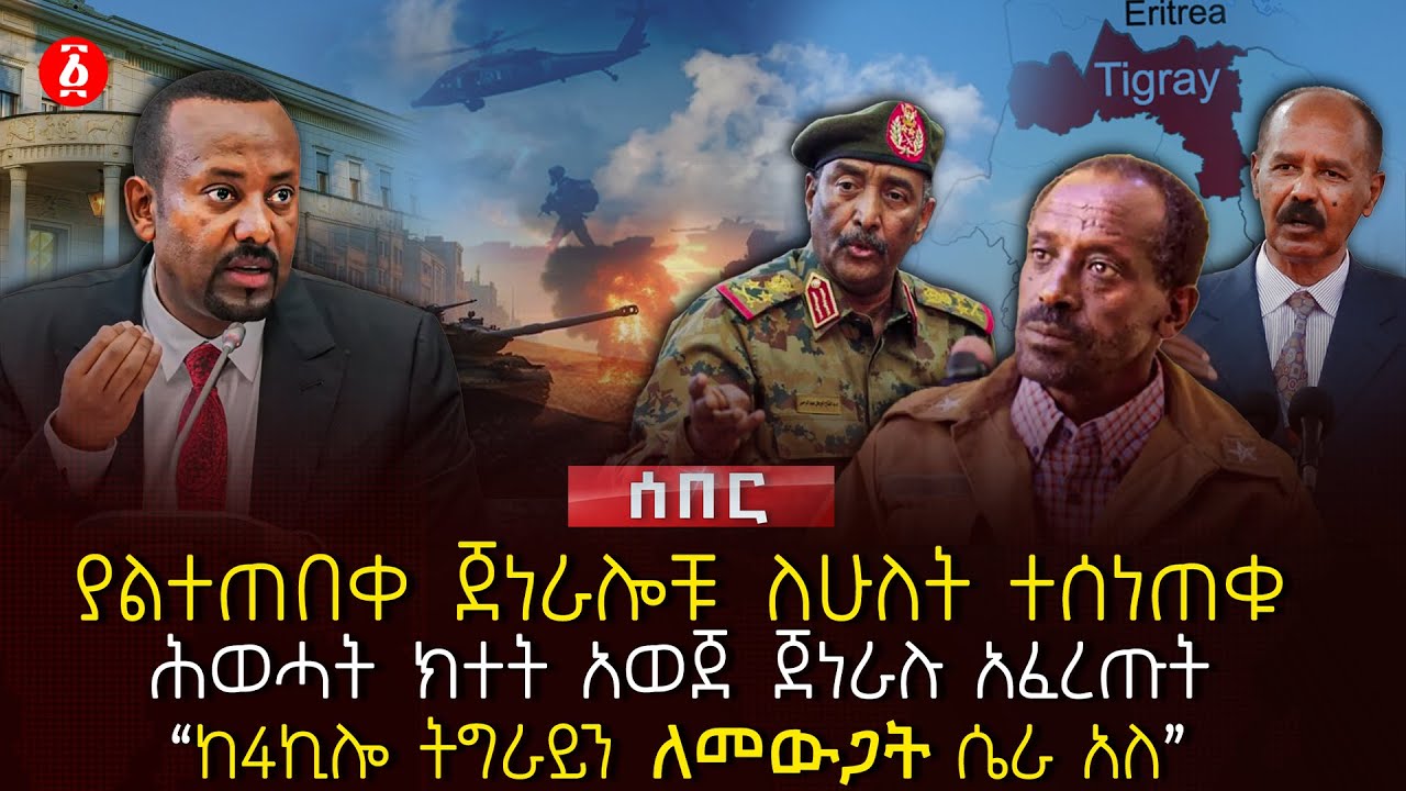 ያልተጠበቀ ጀነራሎቹ ለሁለት ተሰነጠቁ | ሕወሓት ክተት አወጀ ጀነራሉ አፈረጡት | ‹‹ከ4ኪሎ ትግራይን ለመውጋት ሴራ አለ›› | Ethiopia