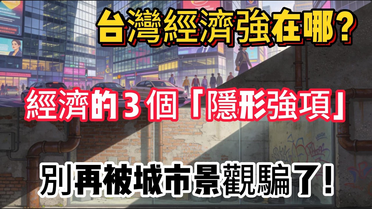 台灣經濟強在哪？人均 GDP 超日韓，半導體握全球命脈，制度基因藏關鍵！