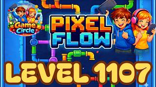 Pixel flow©  - Level 1107 - solution - walkthrough
