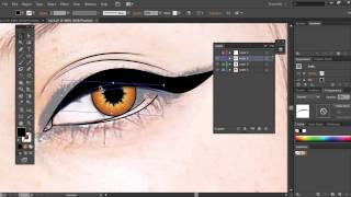 Illustrator Tutorial - How to Create a Vector Eye