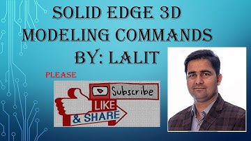 Solid Edge 3D Modeling