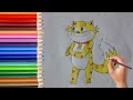 How to draw honey from honey bunny cartoon 