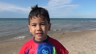 Izaak PLAYING on the BEACH and GET STUCK in the Sand | Kids pretend play TBTFUNTV