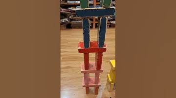 Balance Blocks Tower (Montessori) school interview game from Unnati Library