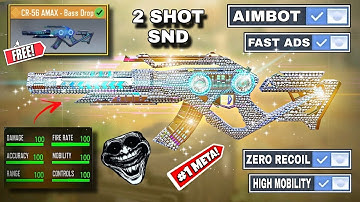 NEW "2 SHOT"  CR-56 AMAX  Gunsmith! its TAKING OVER COD Mobile In Season 10