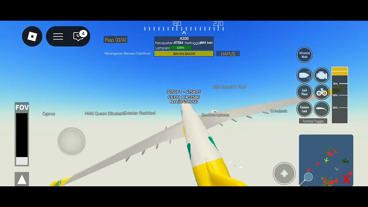 Kecelakaan cedu pacific Airbus A330 Neo 