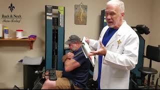 Marine Researcher Gets Relief at Back Neck Pain Relief in Houma thanks to Dr Dufrene