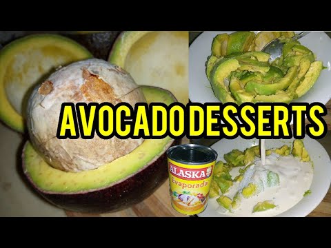 Avocado with Evaporated Milk | Easy Avocado Desserts