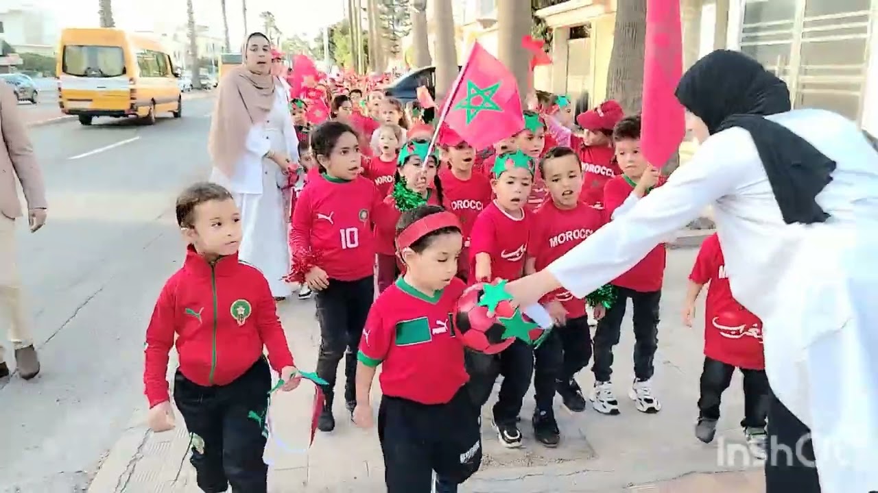 المسيرة الخضراء بعيون تلاميذ مؤسسة الفردوس 