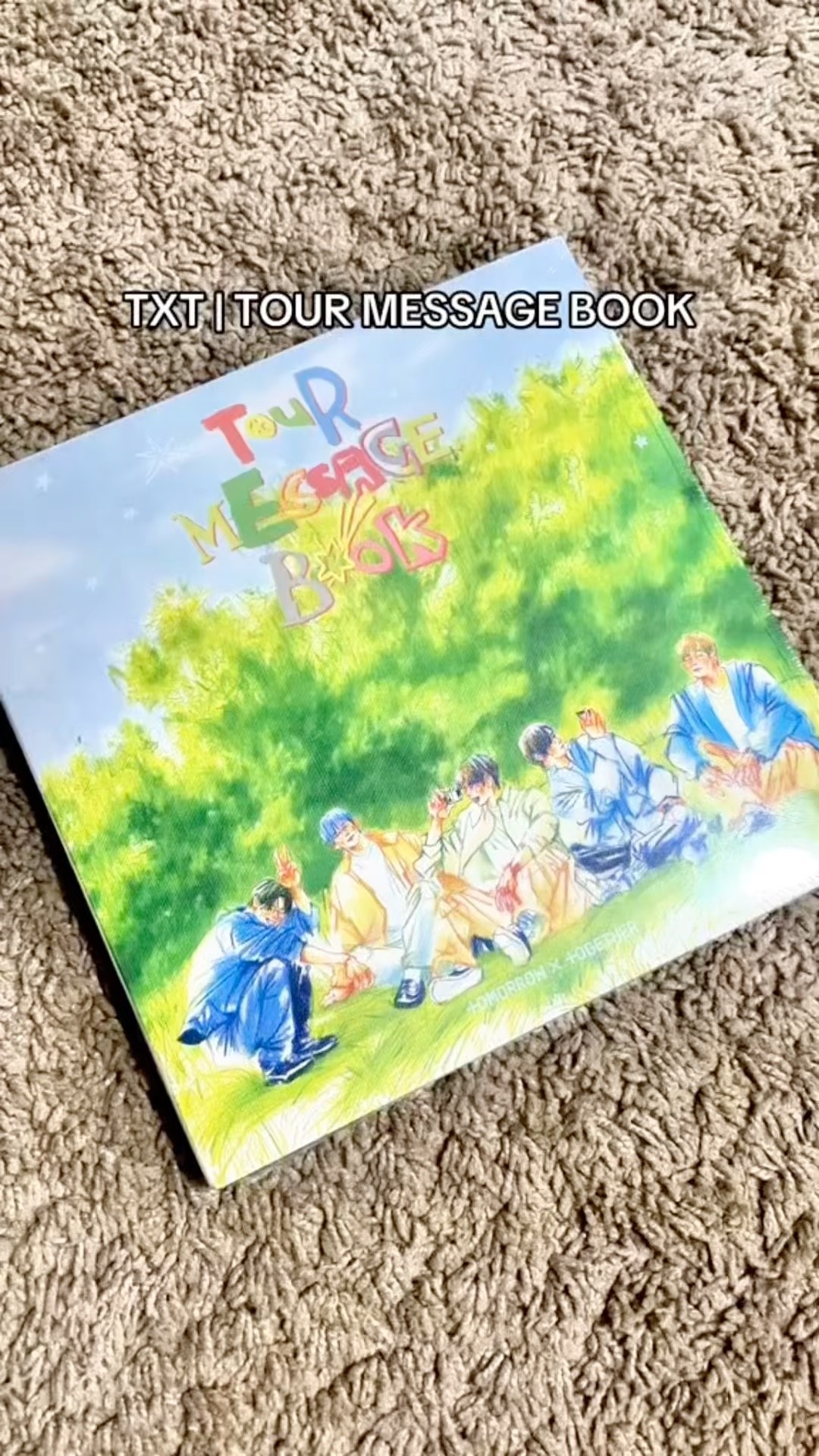 TXT Tour Message Book ✨ - YouTube
