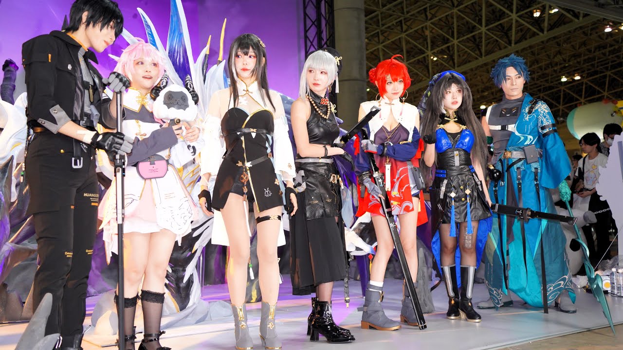 東京ゲームショウ2023 美人コスプレイヤー 美人モデル 美人コンパニオン TGS2023