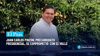 Presidential candidate Juan Carlos Pinzón made several commitments to the Valle | El País Cali