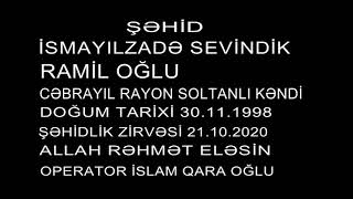 İSMAYILZADƏ SEVİNDİK RAMİL OĞLU