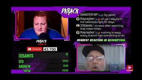 Dkrack Reacts to Angry Grandpa Story Friends with a Serial Killer