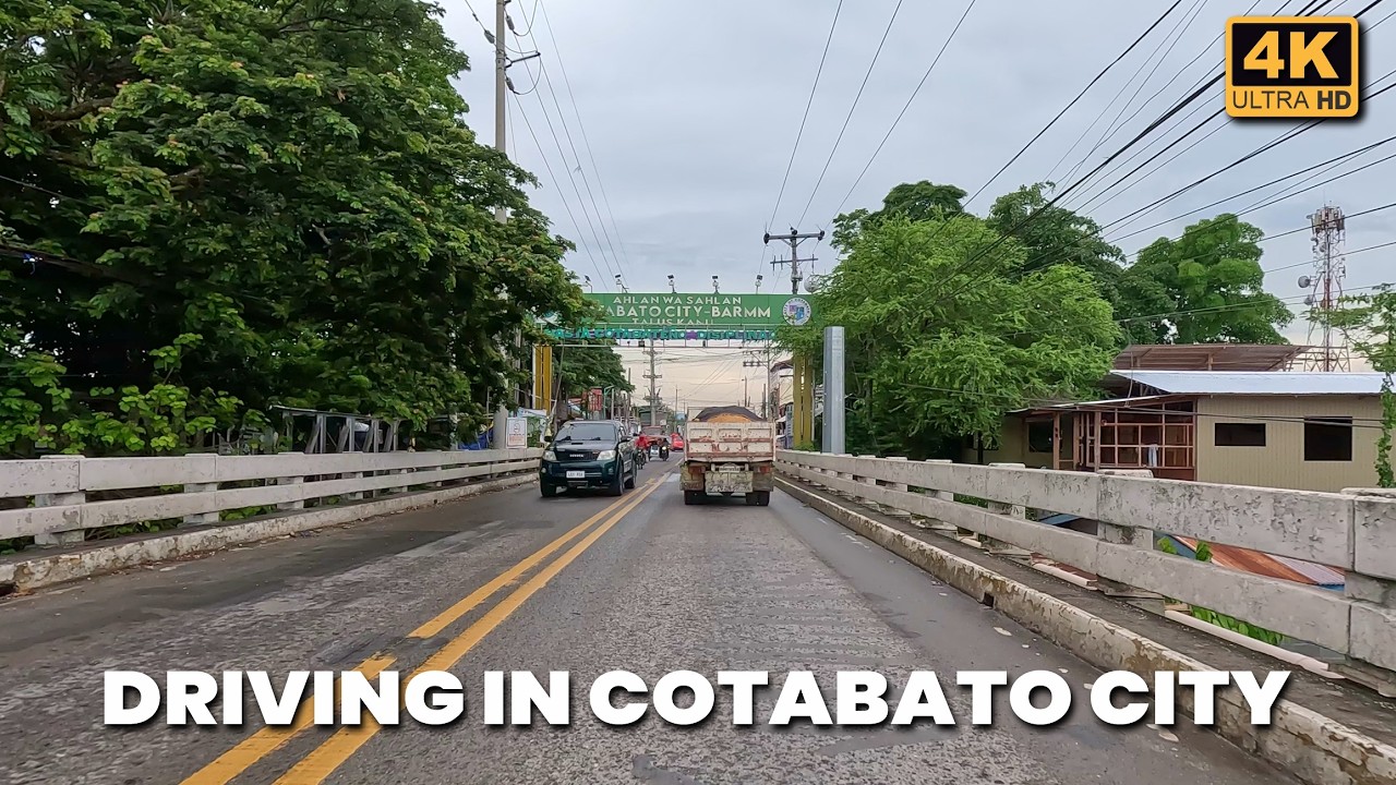 A Cloudy Tuesday Morning Drive along Sinsuat Avenue