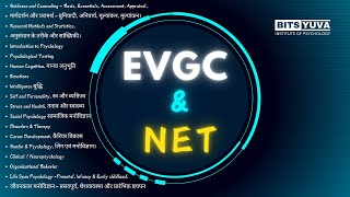 New Course: DSSSB EVGC & NET Psychology, based on New Syllabus, Bits Yuva Institute of Psychology