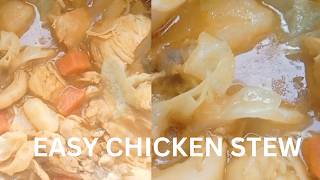 Rainy Day Chicken Stew | Simple Home Comfort Meal 🍲☔