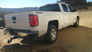 2018 Silverado 1500 Muffler and Flapper valve delete.