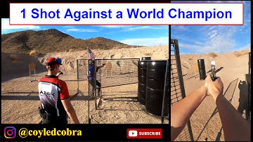 One Shot Against a World Champion with my CZ Shadow 2.